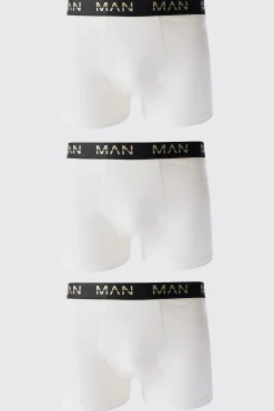 boohooMAN 3 Pack Gold Man Dash Boxers In | UK| Underwear & Socks|Underwear & Socks