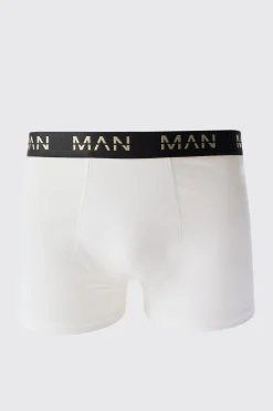 boohooMAN 3 Pack Gold Man Dash Boxers In | UK| Underwear & Socks|Underwear & Socks