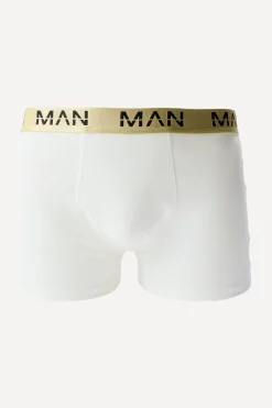 boohooMAN 5 Pack Gold Man Dash Boxers In | UK| Underwear & Socks|Underwear & Socks