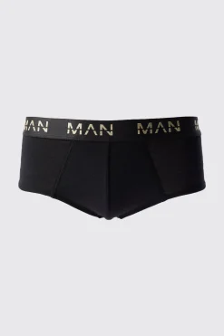 boohooMAN 5 Pack Gold Man Dash Briefs In | UK| Underwear & Socks|Underwear & Socks