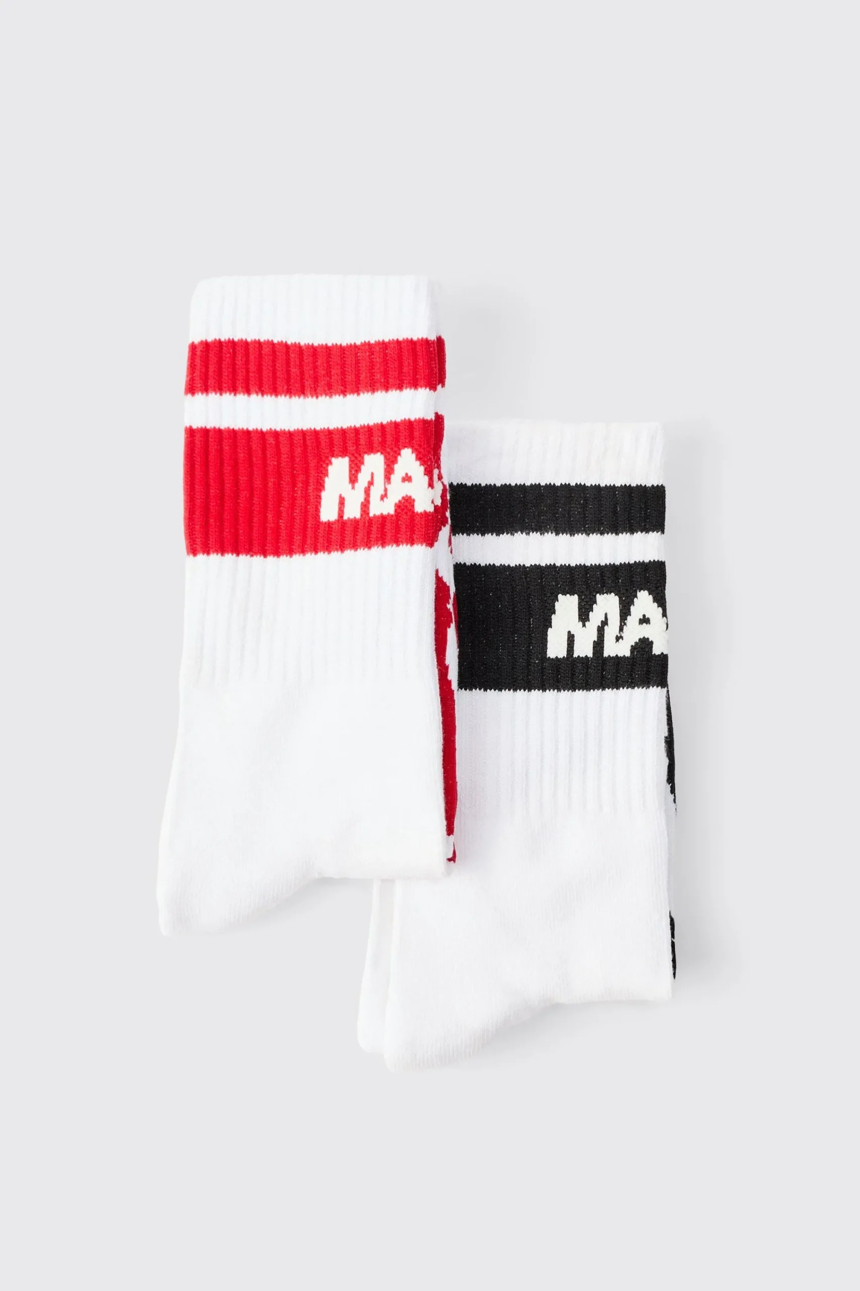 boohooMAN 2 Pack Major League Skeleton Sports Socks | UK| Underwear & Socks|Underwear & Socks