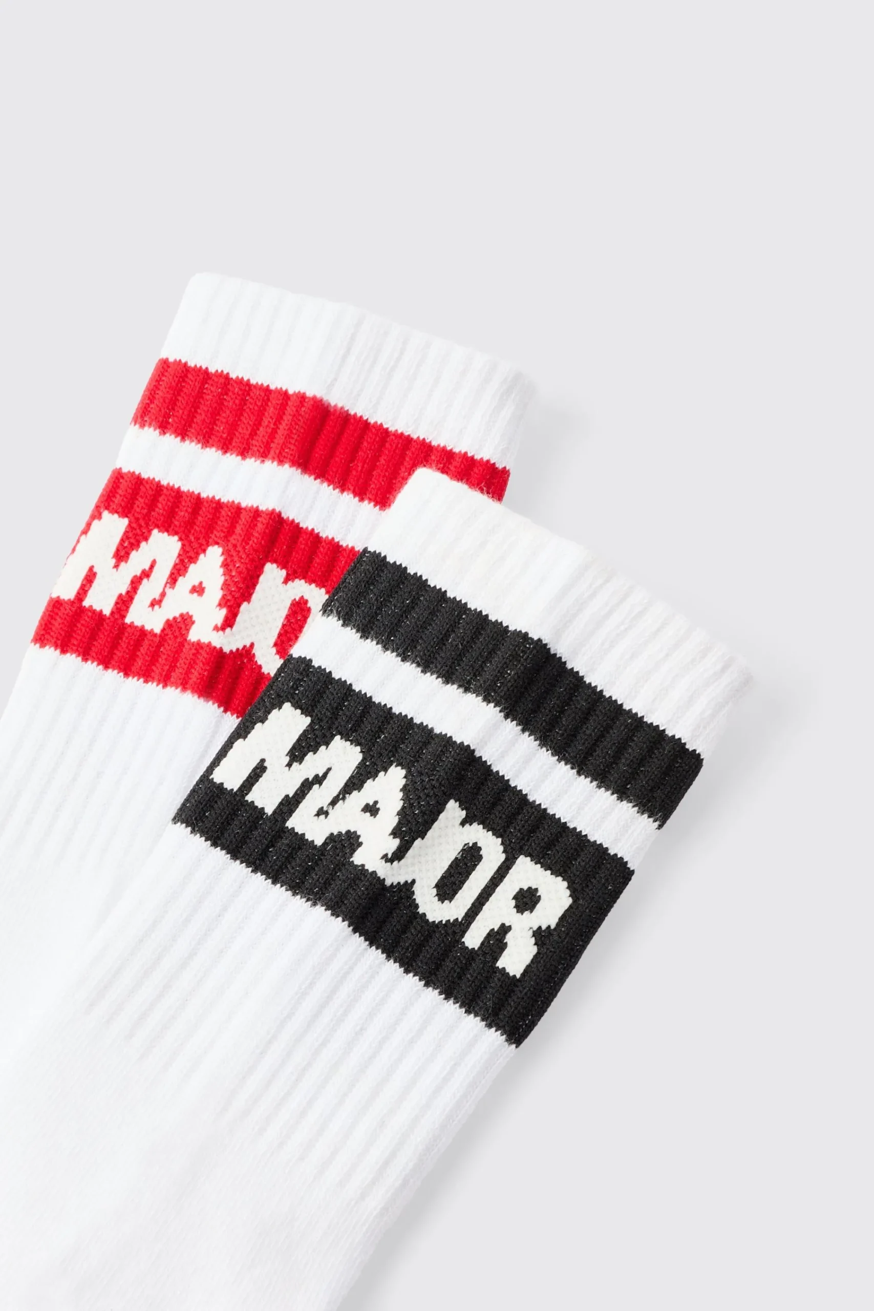 boohooMAN 2 Pack Major League Skeleton Sports Socks | UK| Underwear & Socks|Underwear & Socks