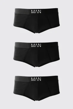 boohooMAN 3 Pack Man Dash Briefs | UK| Underwear & Socks|Underwear & Socks