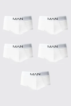 boohooMAN 5 Pack Man Dash Briefs | UK| Underwear & Socks|Underwear & Socks