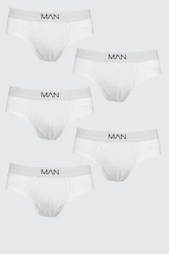 boohooMAN 5 Pack MAN Dash Briefs | UK| Underwear & Socks|Underwear & Socks