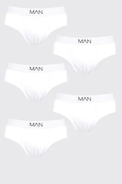boohooMAN 5 Pack MAN Dash Briefs | UK| Underwear & Socks|Underwear & Socks