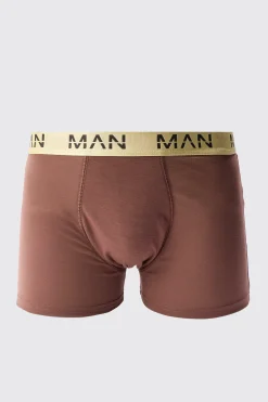 boohooMAN 3 Pack Man Dash Gold Waistband Boxers | UK| Underwear & Socks|Underwear & Socks