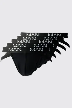 boohooMAN 5 Pack Man Dash Jock Strap In | UK| Underwear & Socks|Underwear & Socks