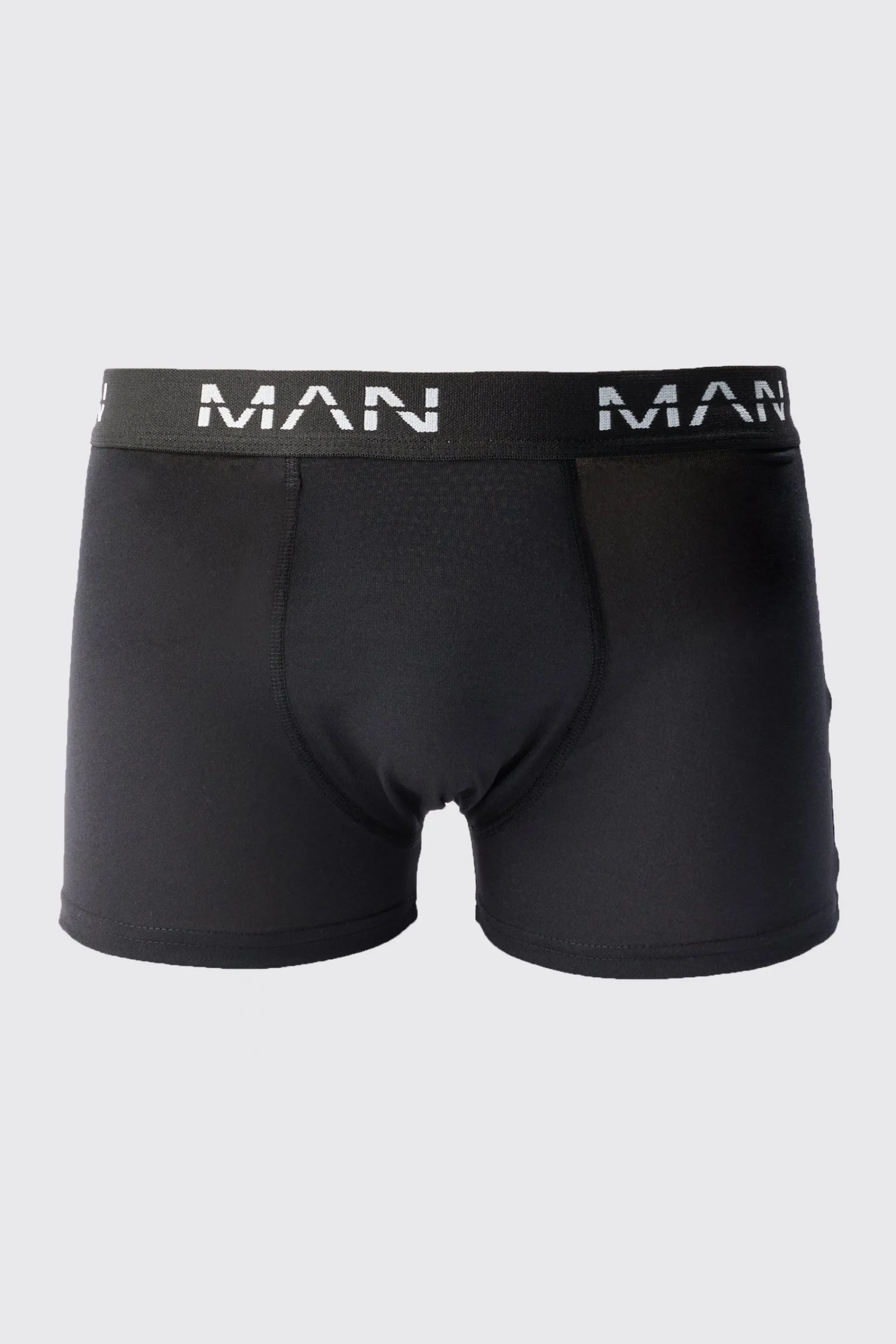boohooMAN 3 Pack Man Dash Mid Length Trunks | UK| Underwear & Socks|Underwear & Socks