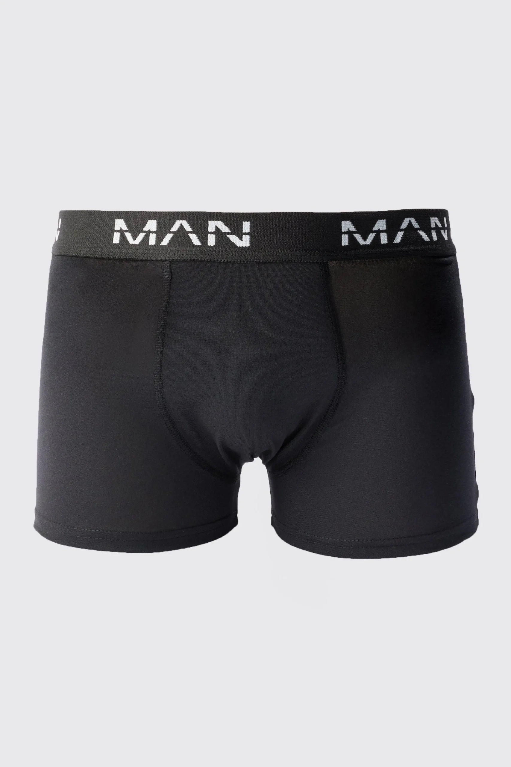 boohooMAN 3 Pack Man Dash Mid Length Trunks | UK| Underwear & Socks|Underwear & Socks