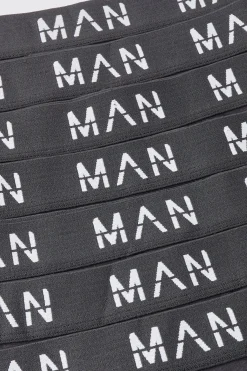 boohooMAN 7 Pack Man Dash Repeat Classic Trunks | UK| Underwear & Socks|Underwear & Socks