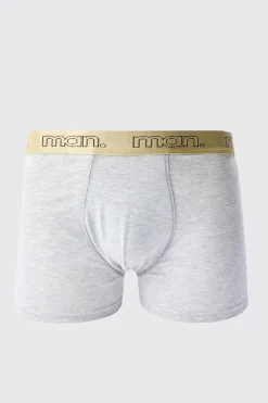 boohooMAN 5 Pack Man Gold Waistband Boxers | UK| Underwear & Socks|Underwear & Socks