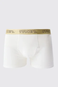 boohooMAN 5 Pack Man Gold Waistband Boxers | UK| Underwear & Socks|Underwear & Socks