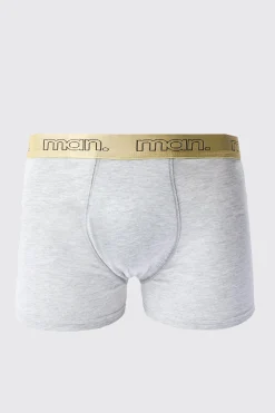 boohooMAN 5 Pack Man Gold Waistband Boxers | UK| Underwear & Socks|Underwear & Socks
