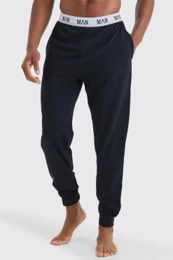 boohooMAN 2 Pack Man Lounge Cuffed Jogger | UK| Loungewear|Trousers
