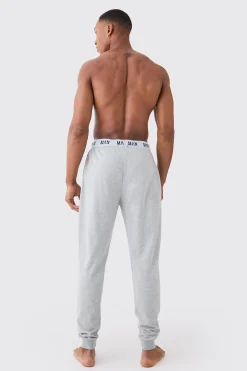 boohooMAN 2 Pack Man Lounge Cuffed Jogger | UK| Loungewear
