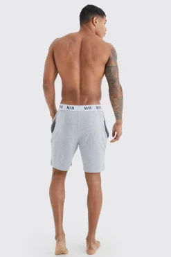 boohooMAN 2 Pack Man Loungewear Shorts | UK| Loungewear|Trousers