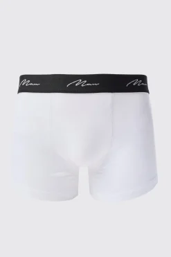 boohooMAN 7 Pack Man Signature Mixed Colour Trunks | UK| Underwear & Socks|Underwear & Socks