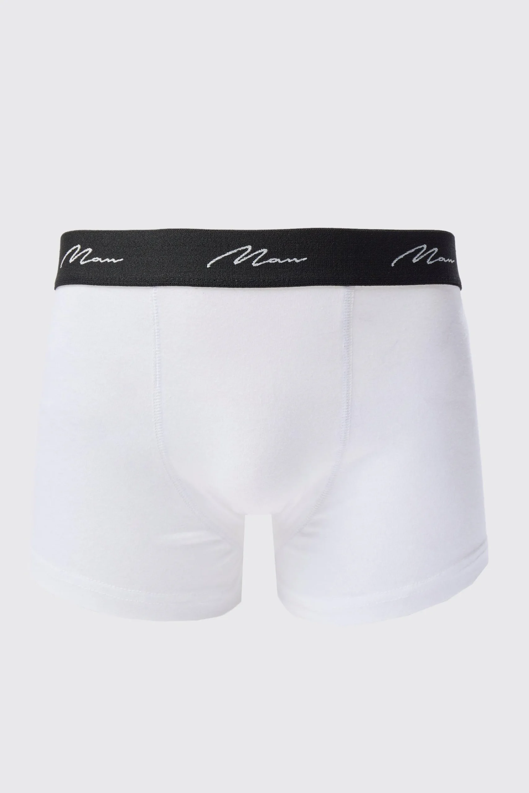 boohooMAN 7 Pack Man Signature Mixed Colour Trunks | UK| Underwear & Socks|Underwear & Socks