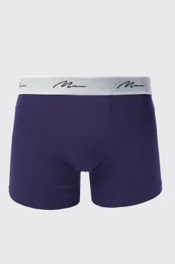 boohooMAN 7 Pack Man Signature Mixed Colour Trunks | UK| Underwear & Socks|Underwear & Socks