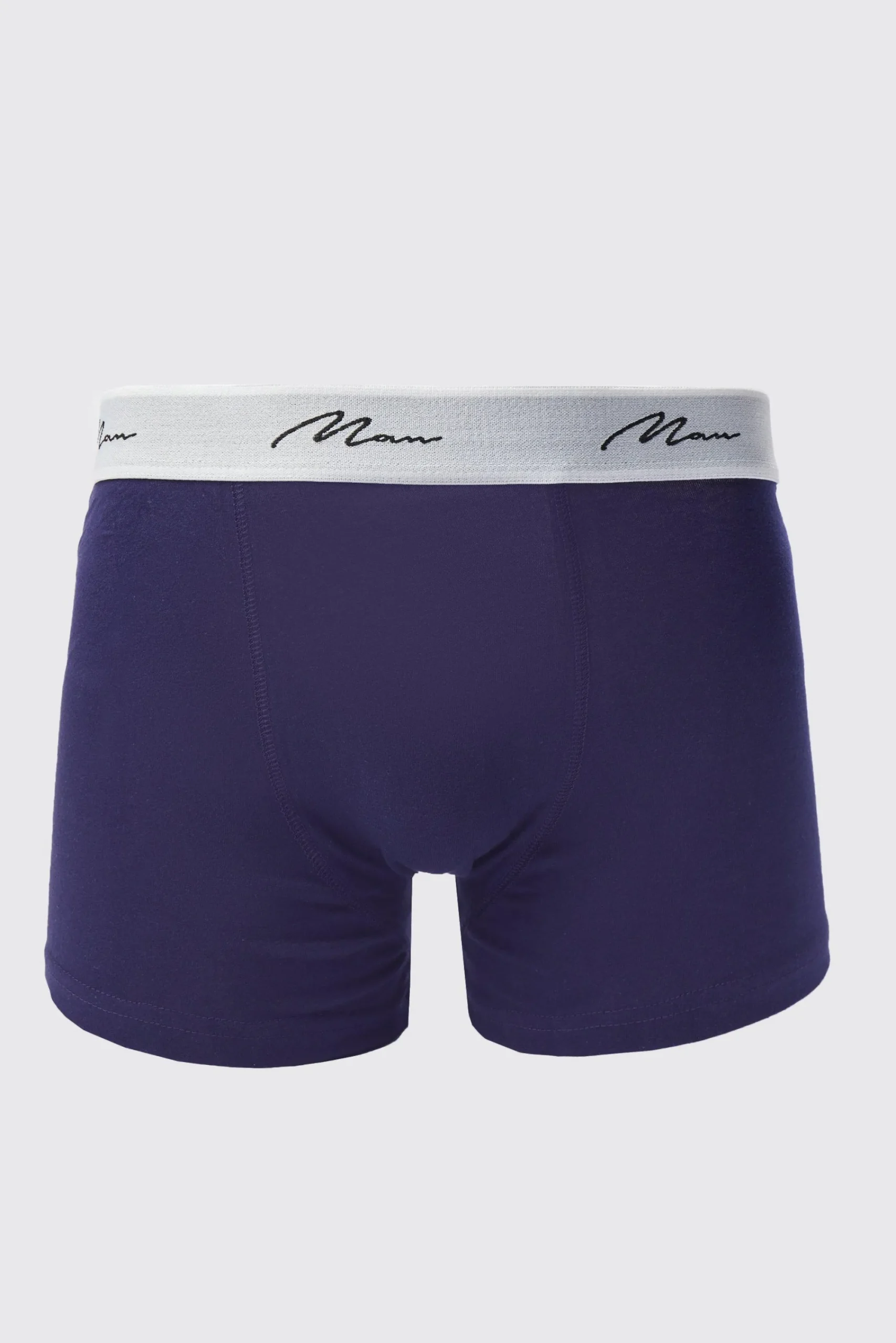 boohooMAN 7 Pack Man Signature Mixed Colour Trunks | UK| Underwear & Socks|Underwear & Socks