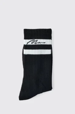 boohooMAN 3 Pack Man Signature Sports Stripe Socks In | UK| Underwear & Socks|Underwear & Socks