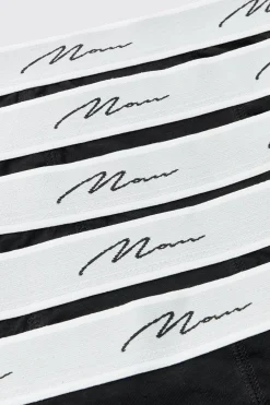 boohooMAN 5 Pack Man Signature Trunks | UK| Underwear & Socks|Underwear & Socks