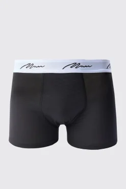 boohooMAN 3 Pack Man Signature Trunks | UK| Underwear & Socks|Underwear & Socks