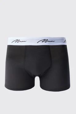 boohooMAN 3 Pack Man Signature Trunks | UK| Underwear & Socks|Underwear & Socks