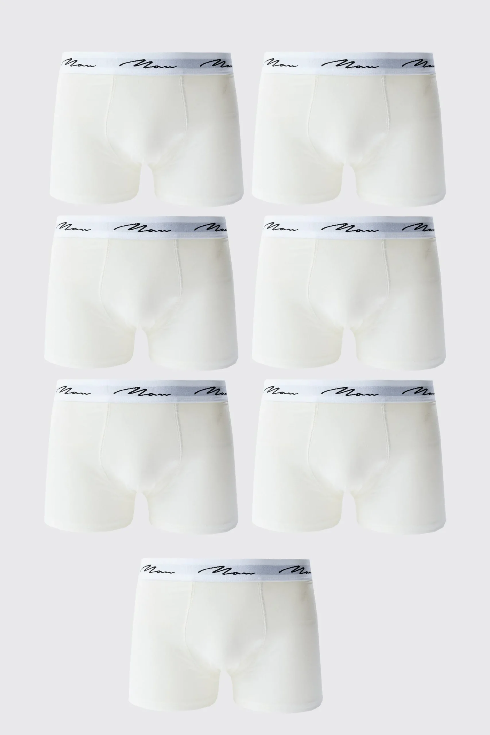 boohooMAN 7 Pack Man Signature Trunks | UK| Underwear & Socks|Underwear & Socks