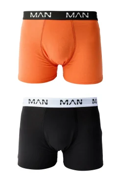 boohooMAN 2 Pack Man Spooky Printed Boxers | UK| Underwear & Socks|Underwear & Socks