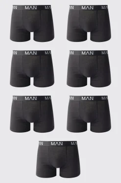 boohooMAN 7 Pack Man Trunks | UK| Underwear & Socks|Underwear & Socks