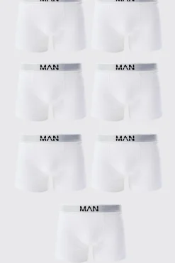 boohooMAN 7 Pack Man Trunks | UK| Underwear & Socks|Underwear & Socks