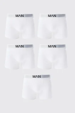 boohooMAN 5 Pack Man Trunks | UK| Underwear & Socks|Underwear & Socks