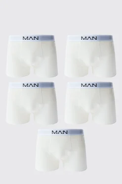 boohooMAN 5 Pack Man Trunks | UK| Underwear & Socks|Underwear & Socks