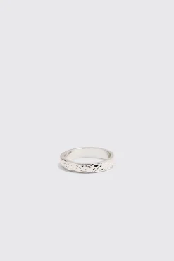 boohooMAN 2 Pack Marble Stone Rings In | UK| Jewellery & Watches