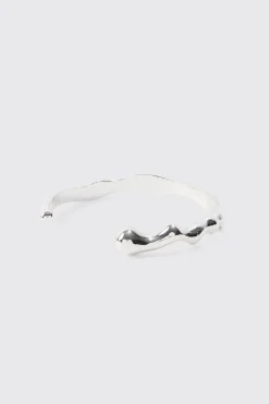 boohooMAN 2 Pack Mix Metal Bracelets | UK| Jewellery & Watches