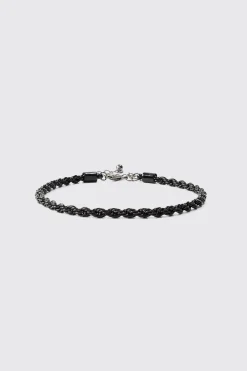 boohooMAN 5 Pack Mixed Chain Bracelets | UK| Jewellery & Watches
