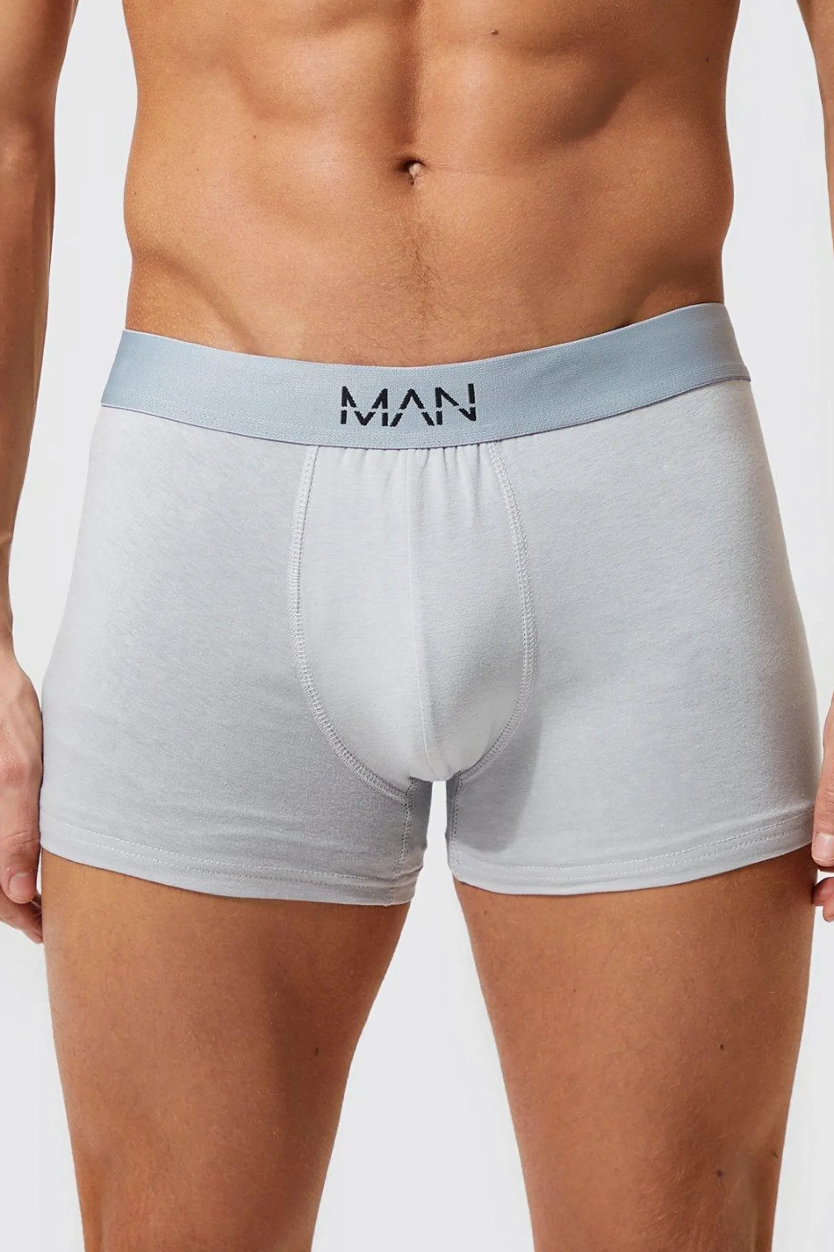 boohooMAN 7 Pack Mixed Colour Man Trunks | UK| Underwear & Socks|Underwear & Socks