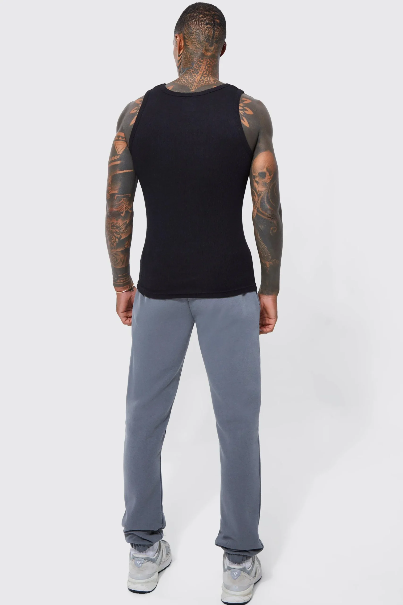 2 Pack Muscle Fit Ribbed Vest | UK^boohooMAN Discount