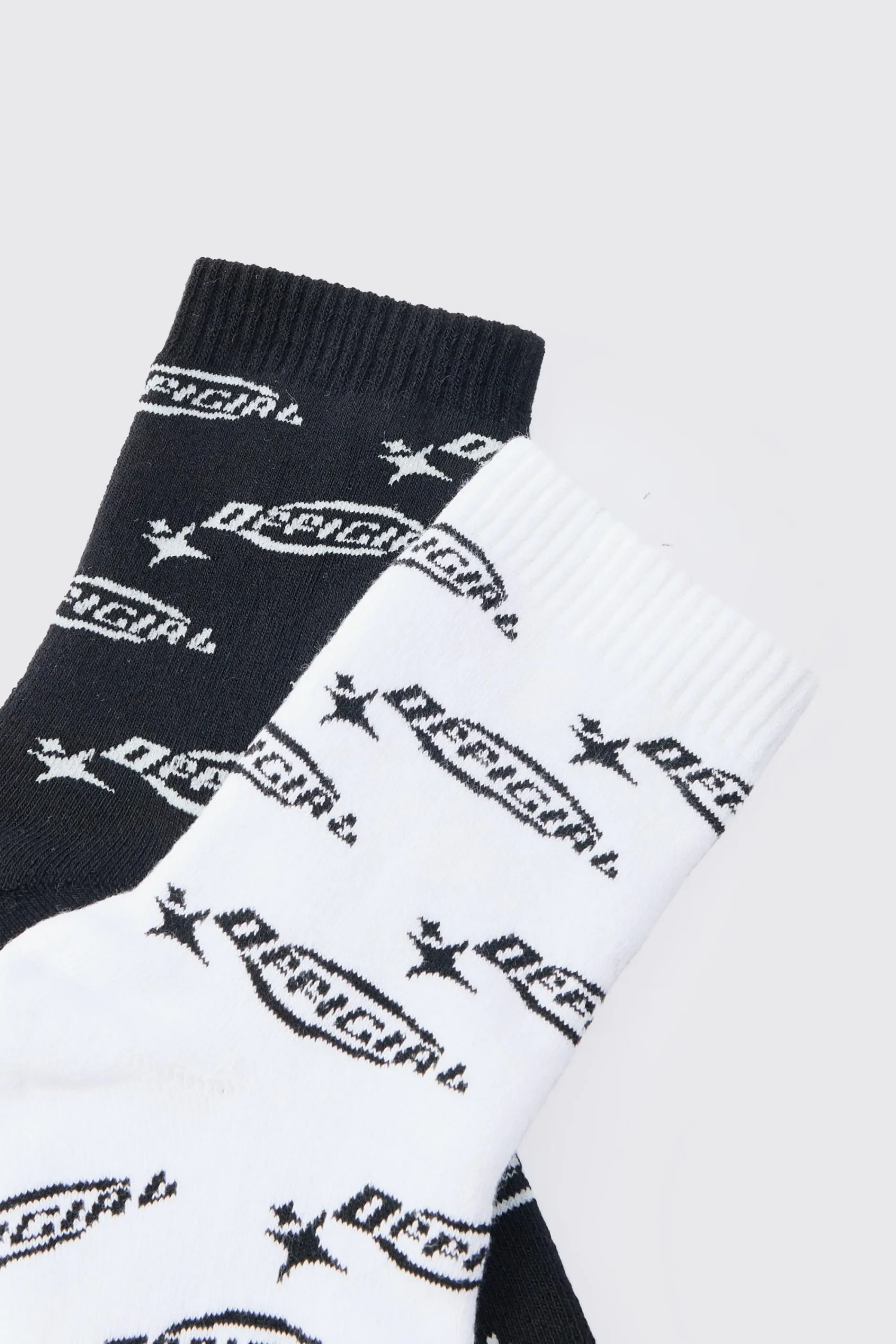 boohooMAN 2 Pack Official Logo Print Socks | UK| Underwear & Socks|Underwear & Socks