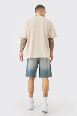 2 Pack Oversized Heavy Weight T-shirt | UK^boohooMAN Online