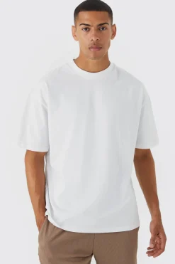 2 Pack Oversized Heavy Weight T-shirt | UK^boohooMAN Online