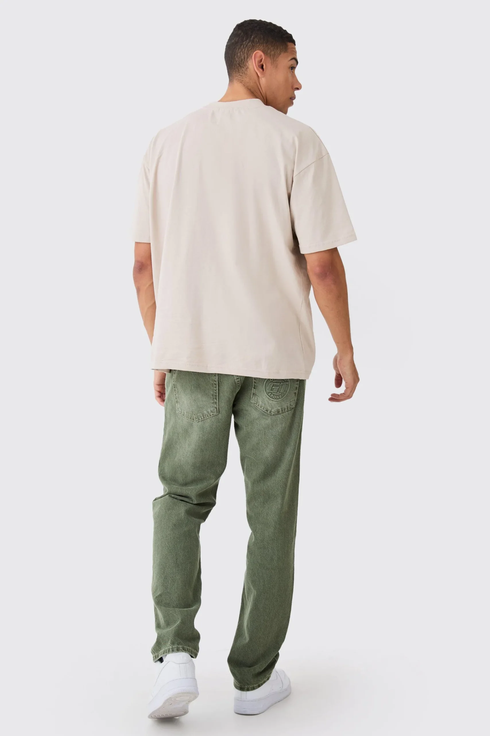 2 Pack Oversized Heavyweight T-shirts | UK^boohooMAN