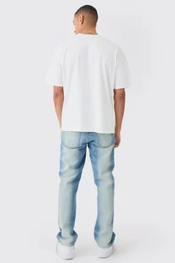 2 Pack Oversized Heavyweight T-shirts | UK^boohooMAN Online