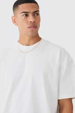 2 Pack Oversized Heavyweight T-shirts | UK^boohooMAN Online