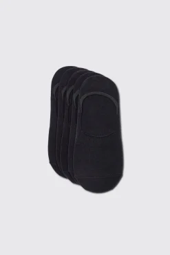 boohooMAN 5 Pack Plain Invisible Socks | UK| Underwear & Socks|Underwear & Socks