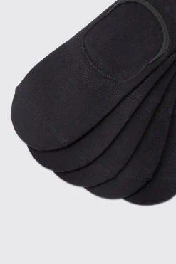 boohooMAN 5 Pack Plain Invisible Socks | UK| Underwear & Socks|Underwear & Socks