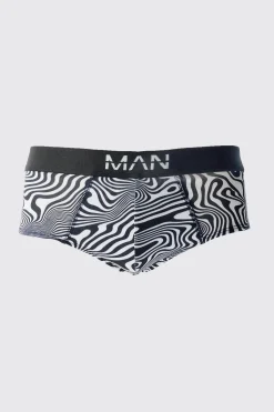 boohooMAN Abstract Print Briefs | UK| Underwear & Socks|Underwear & Socks