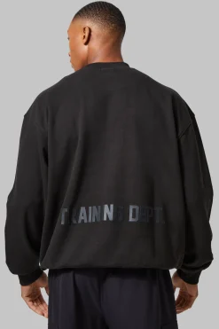 boohooMAN Active Boxy Training Dept Sweatshirt | UK| Hoodies & Sweatshirts